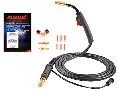 WELDFLAME MIG Welding Gun Torch Stinger 150Amp 10ft(3m) Replacement for Lincoln Magnum 100L K5306